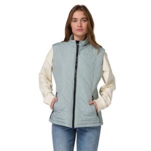 Chaleco Mujer Mediumweight Insulated Triangle Quilted