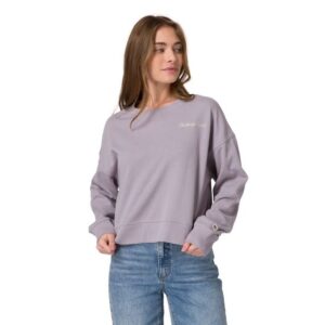 Polera Mujer W Relaxed French Terry Crew