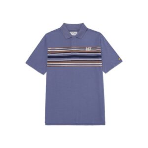 Polo Hombre Cat Logo Pique