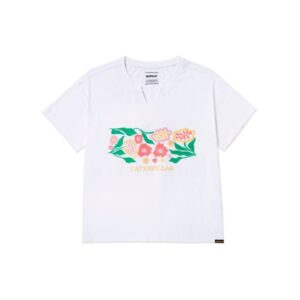 Polo Mujer Notch Neck Embroidered Floral 3